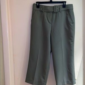Green Capri pants
